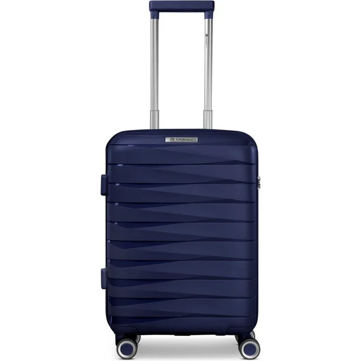 Franky Handgepäck-Trolley London, Polypropylen, 4 Rollen, TSA-Schloss, Dehnfalte