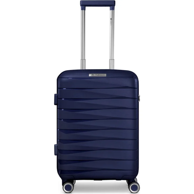 Franky Handgepäck-Trolley London, Polypropylen, 4 Rollen, TSA-Schloss, Dehnfalte – Bild 1