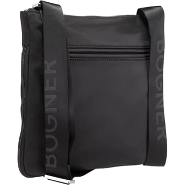 Bogner Klosters Serena Shoulderbag LVZ, Handtasche mit Metallreißverschluss, Schwarz – Bild 3
