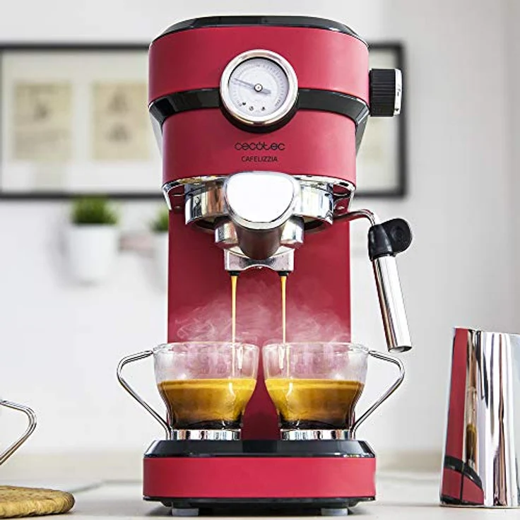 Cecotec 01586 Kaffeemaschine Cafelizzia 790 Pro Shiny für Espresso und Kapuccinos, Kapazität 1,2 l, 1350 W – Bild 2