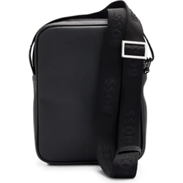 BOSS Umhängetasche Zair Ns Zip - Leder 21 cm, schwarz – Bild 3