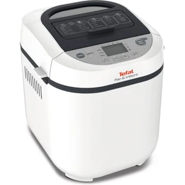 Tefal PF250135, Brotbackautomat mit maximal 1 kg Brotgröße, 700 Watt Leistung, schwarz-weiß, inkl. Messbecher – Bild 2