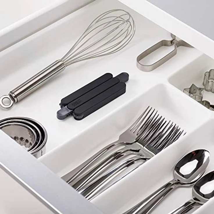 Joseph Joseph Axis - Ausklappbarer Topfuntersetzer aus Silikon - schwarz – Bild 5