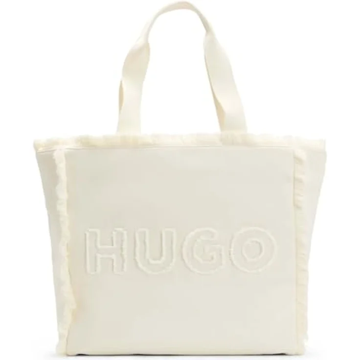 HUGO Shopper Women's Becky CA, Einkaufstasche in open white mit geräumigem Hauptfach und praktischen Tragegriffen – Bild 1