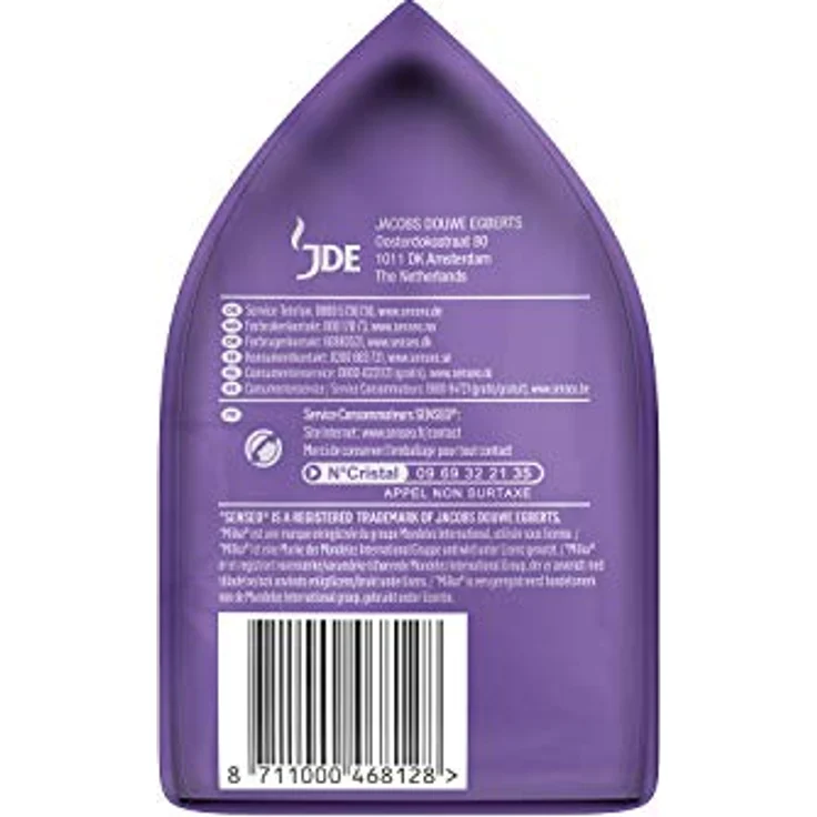 Senseo Milka Choco Pads 10er Set, Schokoladengetränk, Kakaogetränk, Kaffeepads, 10 x 8 Pads - Portionen – Bild 8