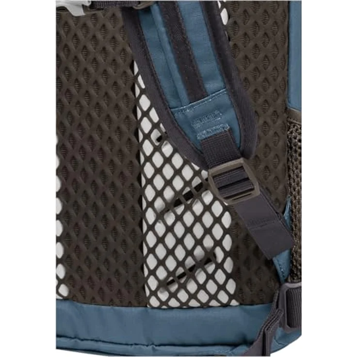 Jack Wolfskin Daypack VELOCITY 12, Rucksack mit AEROSHAPE CORE-Tragesystem, integrierter Regenschutzhülle und abnehmbarem Hüftgurt – Bild 6