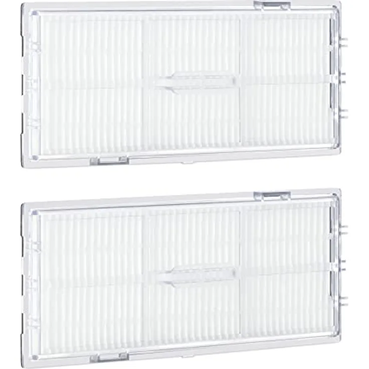 kwmobile Filter Set kompatibel mit Roborock S7 S7+ T7S - 2x Ersatzfilter Hochleistungsfilter für Saugroboter - Staubsauger Zubehör