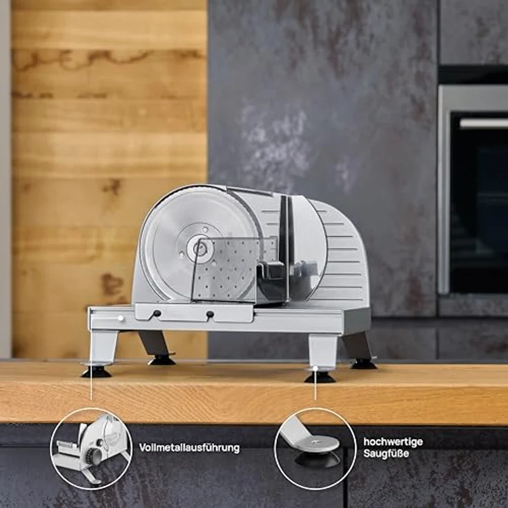 Ritter Allesschneider manus 3, manueller Allesschneider mit leichtgängiger Handkurbel, made in Germany – Bild 5