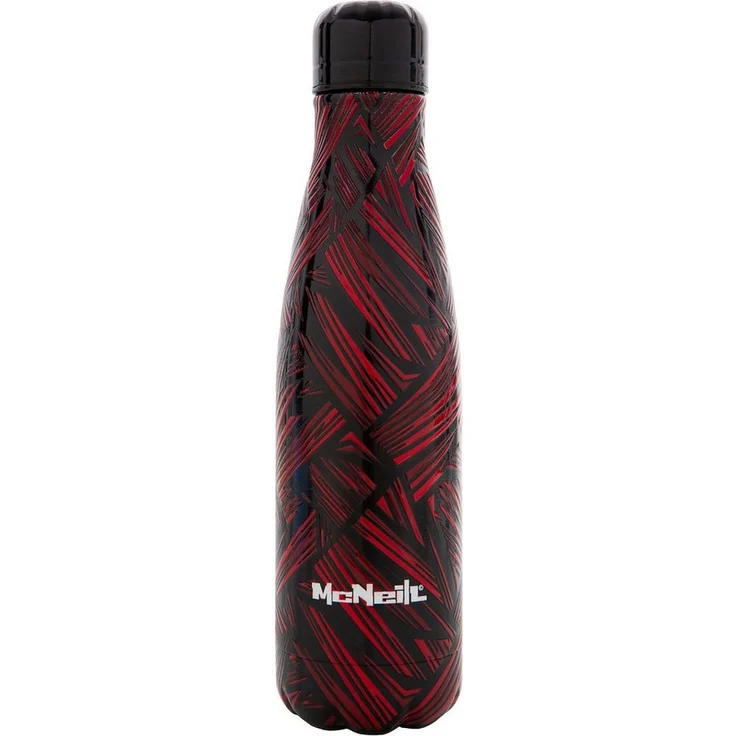 McNeill Trinkflasche, Edelstahl, 500 ml, Schraubdeckel, Farbe Zack