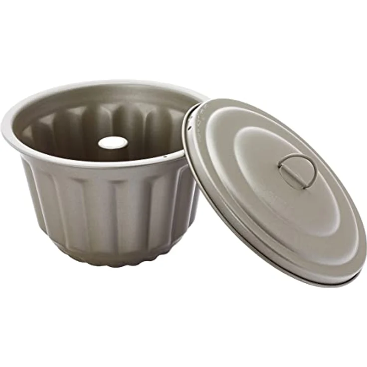 Staedter 603097 Wasserbadform 2ltr. Ilaflon, Backform mit Antihaft-Beschichtung, 2 Liter Inhalt – Bild 2