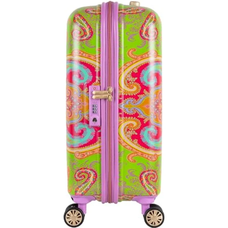 Oilily Trolley S Meadow, Koffer mit typischem Design und robustem Material, blau – Bild 2