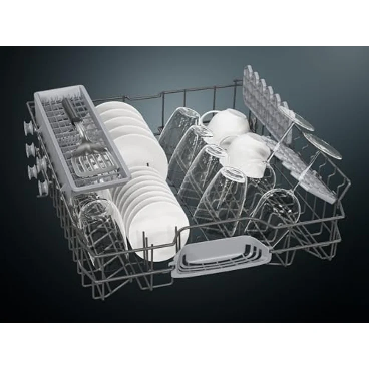 Siemens SN61HX00TE, iQ100, Vollintegrierter Geschirrspüler, 60 cm, 13 Maßgedecke, Energieeffizienzklasse C, 46 dB(A), Home Connect-fähig – Bild 6