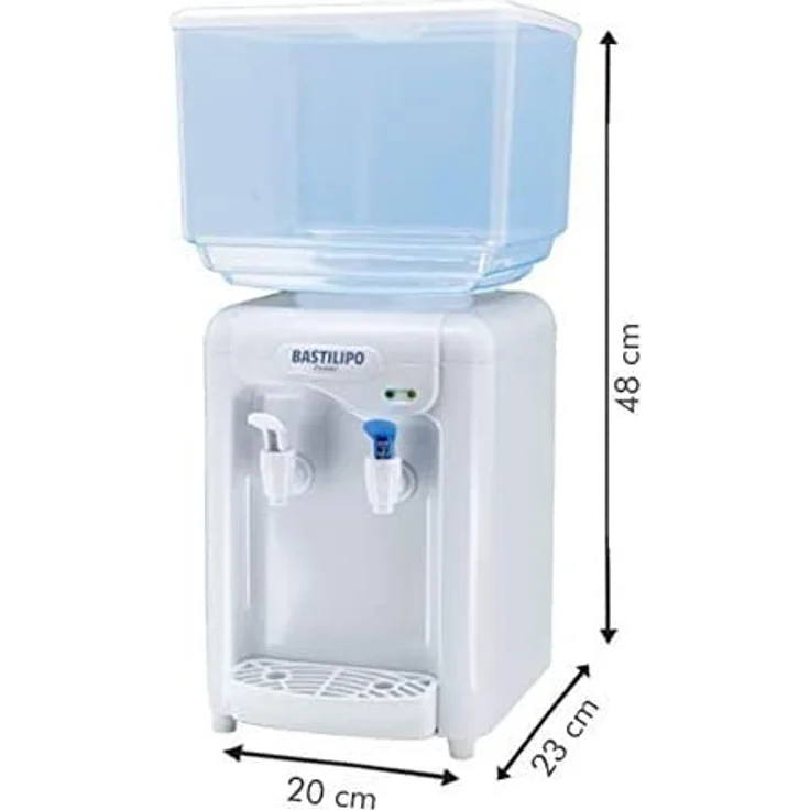 BASTILIPO Spender riofrio Kaltwasser-Der Zeit, 7 L, Temperatur-Kühlung Pfandsystem zwischen 8 ? 15 °C, 65 W, Weiß – Bild 5