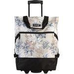 Punta Punta Wheel "Print" Einkaufstrolley, 50 cm, aus 100% Polyester, gelb