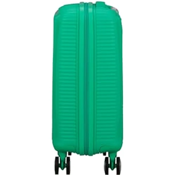 American Tourister Soundbox Mini - Spinner XS, Kindergepäck, 47 cm, 22 L, Grün (Bright Green) - Robustes Polypropylen, Personalisierungs-Sticker, Rpet-Futter – Bild 3