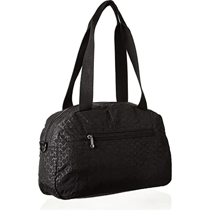 KIPLING Cool Defea Umhängetasche, sportive Schultertasche in Schwarz mit Zipperfächern und verstellbarem Schulterriemen – Bild 4