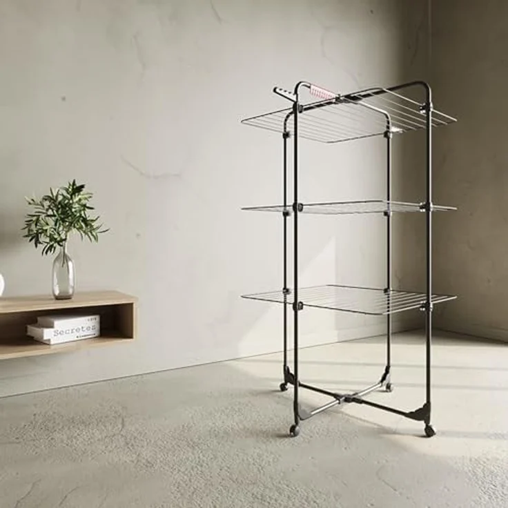 Vileda Wäscheständer Vileda Mixer 3 Ultimate, Wäscheständer, Schwarz – Bild 3