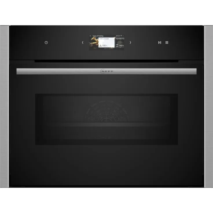 NEFF Minibackofen C24MS31N0, 45 l Garraum, mit Mikrowelle, Soft Close und Soft Opening