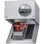Helios Multivent-Rohrventilator SB EC 200 A, Ventilator mit geräuschgedämpftem Gehäuse, Stahl