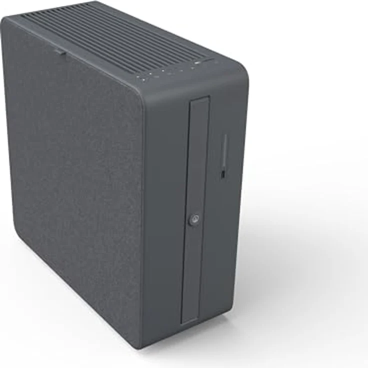 Airthings Renew - Intelligenter Luftreiniger, HEPA-13- und Aktivkohlefilter, mit Trageriemen und Feinstaub-Sensor, filtert gegen Allergien, Pollen, Staub, Gerüche, Tierhaare und Rauch, ideal für Schlafzimmer - Airthings – Bild 1