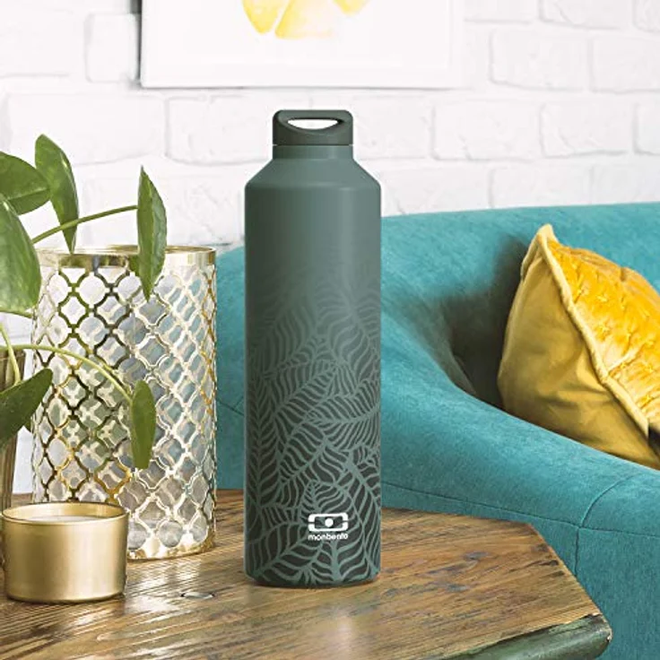 monbento Steel Trinkflasche, Edelstahl, Jungle, 23,8 x 7 x 7 cm – Bild 8