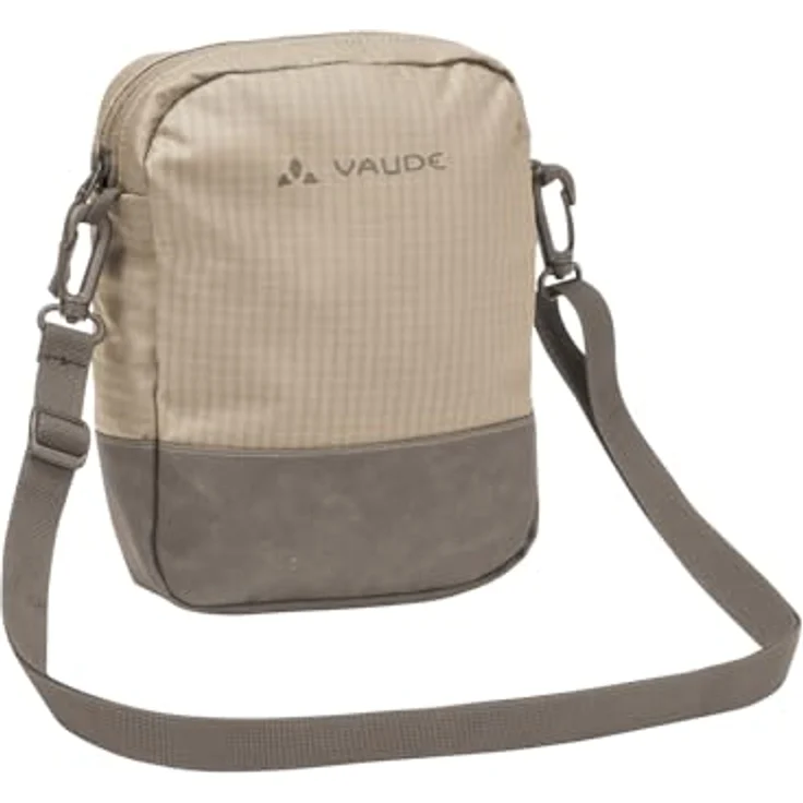 Vaude CityBen Umhängetasche, 17 cm, 100% PET, beige, 17 x 5 x 22 cm – Bild 1