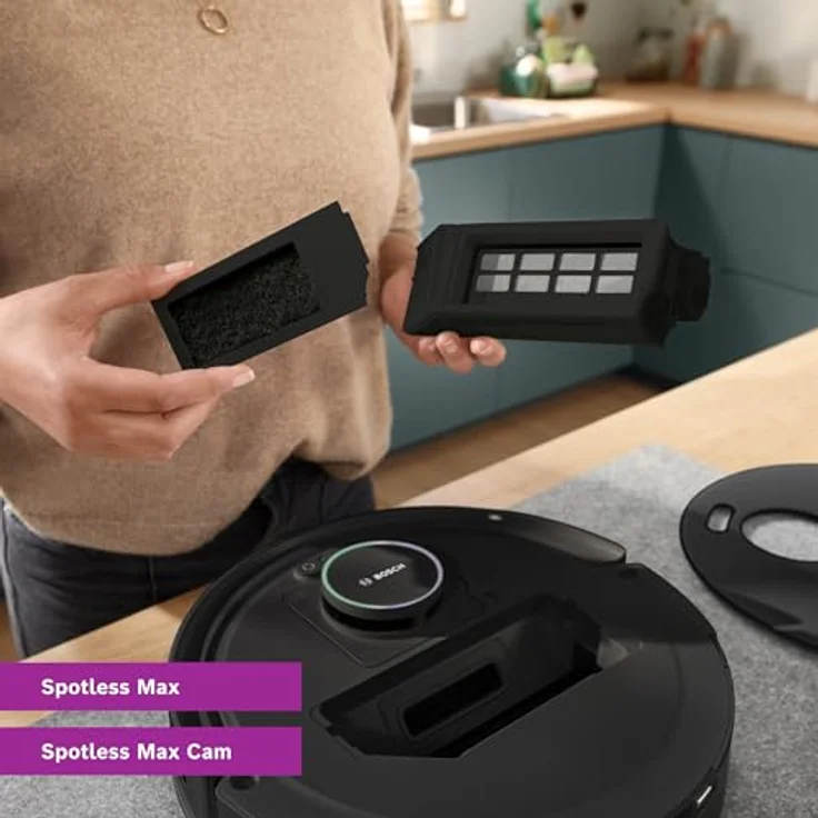 Bosch Hausgeräte Antibakterieller Filter BHZRFAB3 für Spotless Max, E11 Filtrationsklasse, 3er Pack – Bild 5