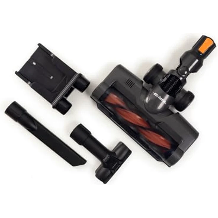 Ariete 2704, kabelloser Handstaubsauger mit 22 V Lithium Akku, motorisierte Bürste und digitalem Bedienfeld, orange – Bild 4