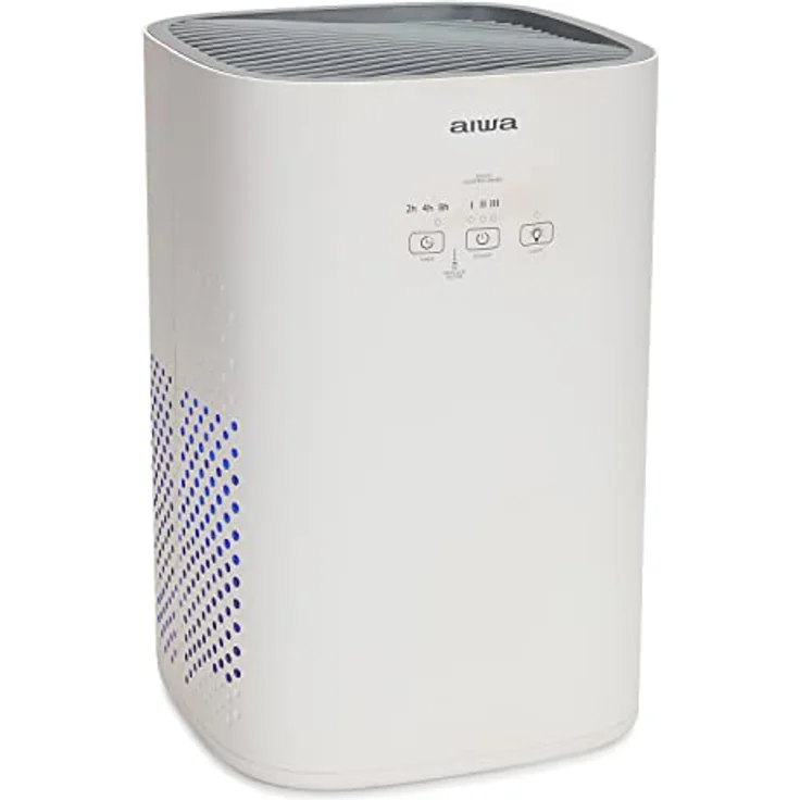 AIWA PA-100 - Luftreiniger mit Ionisator, Filter, 3 Geschwindigkeiten, kompaktes Design, Timer-Funktion – Bild 2