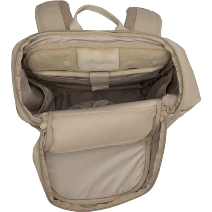 Beckmann Norway Street FLX Freizeitrucksack, ergonomisches Design, 35 Liter erweiterbar, wasserabweisend, für Laptop bis 16 Zoll, schwarz – Bild 6