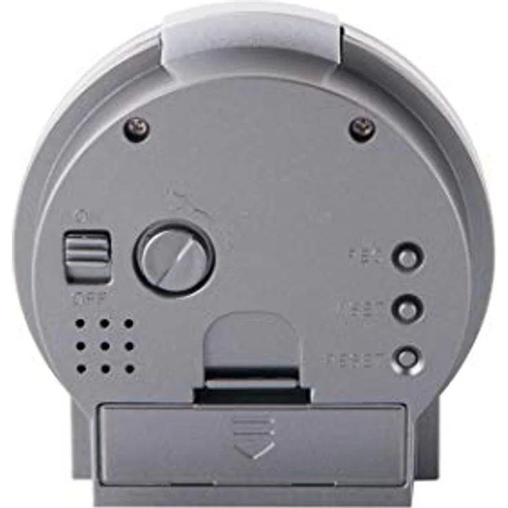 Technoline Quarzwecker Modell G, Silber, modernes Design, Weckalarm mit Schlummerfunktion, übersichtliches Display – Bild 4