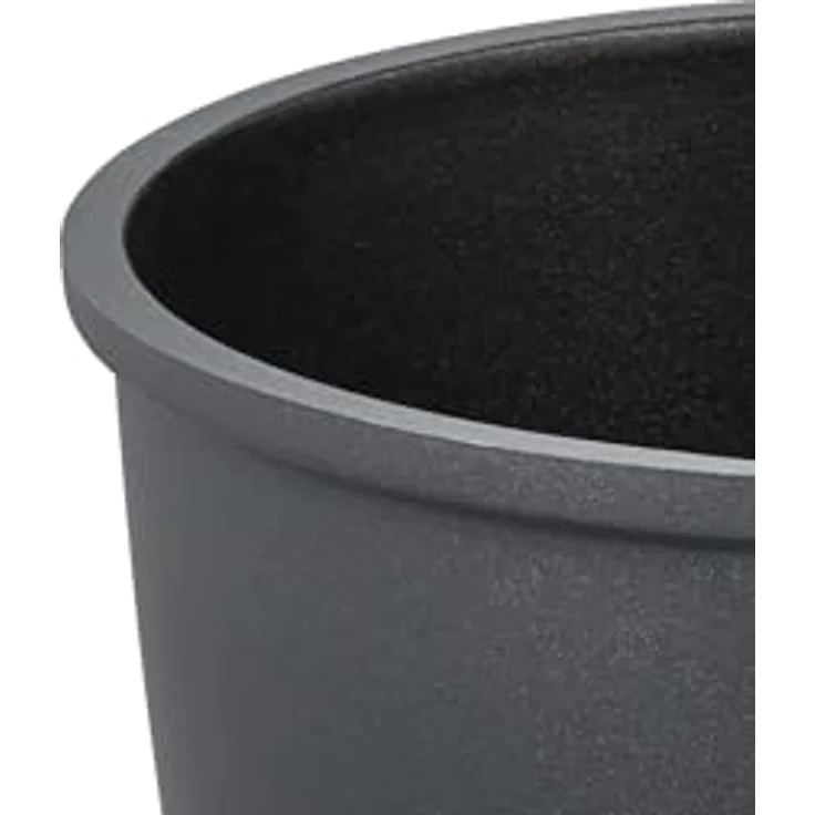 ELO Bräter ALUCAST D 38 cm grau, Aluminiumguss mit Antihaftversiegelung und gelochtem Induktionsboden – Bild 2