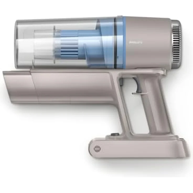 PHILIPS Kabelloser Stielstaubsauger XC2011/01, 21,6-Volt-Akku, bis zu 40 Minuten Betriebsdauer, LED-Düse, 3-Stufen-Filtersystem – Bild 4