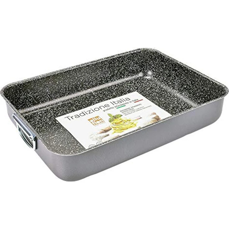 Alluflon Tradition Italien Lasagneform, Aluminium, schwarz – Bild 6