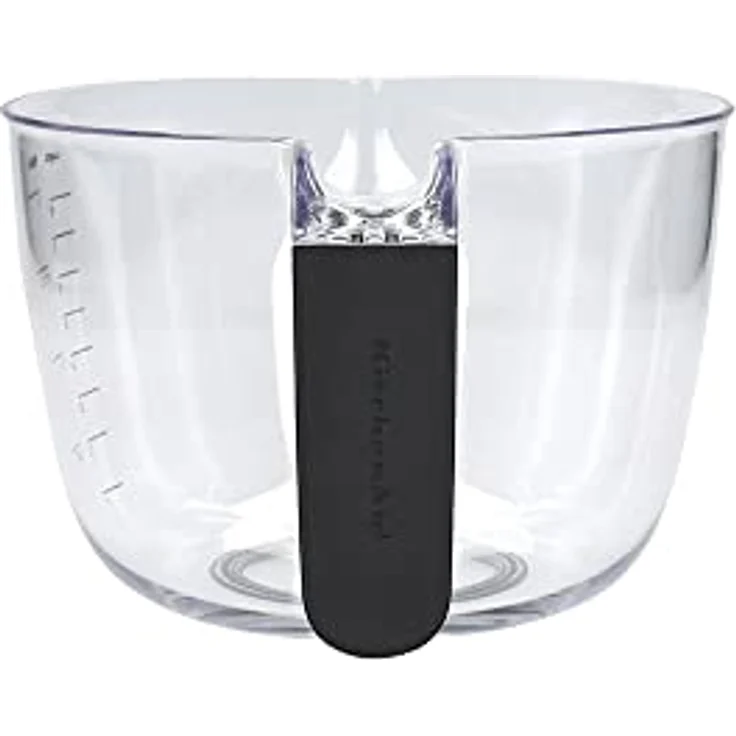 KitchenAid Rühr- und Messschüssel mit Griff, 2 Liter (8 Cups) Kapazität, Spülmaschinenfest – Schwarz – Bild 2