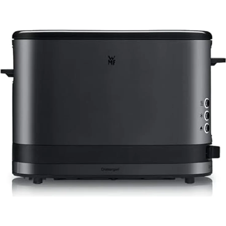 WMF Küchenminis 1-Scheiben Toaster mit Brötchenaufsatz, 600W, Edelstahl schwarz matt, Auftau-Funktion, 7 Bräunungsstufen – Bild 4