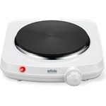 Silva Homeline EK 1018 Einzelkochplatte, 1500 W, weiß, hitzebeständige Lackierung, Kochfeld 18 cm