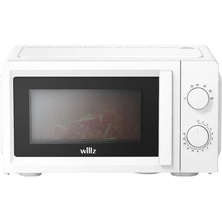 Galanz Mikrowelle 20L 700W, kompakt, 6 Leistungsstufen, 30-Min-Timer, weiß