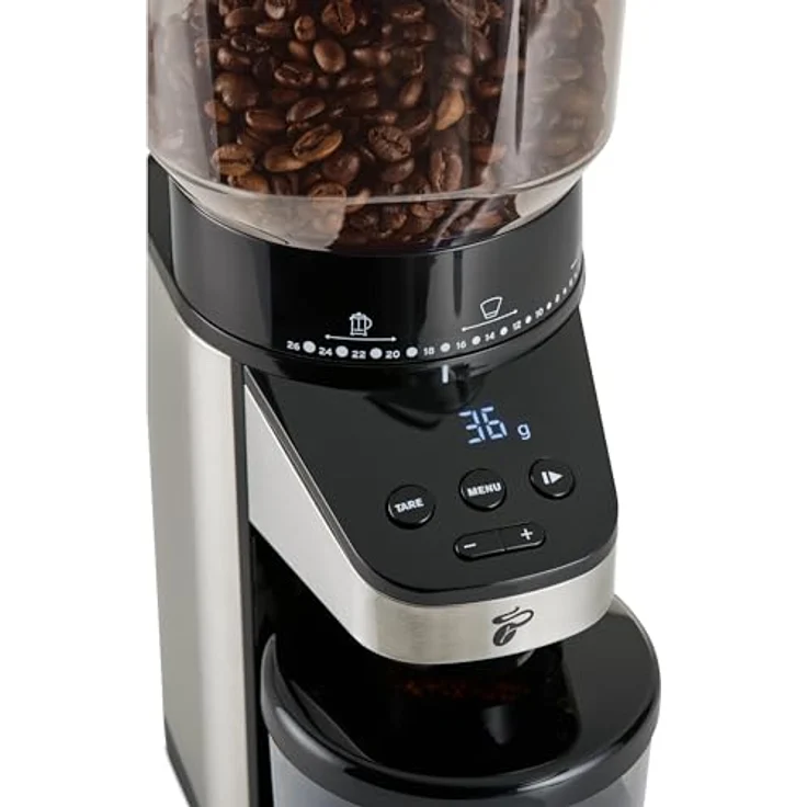 TCHIBO 368543 Kaffeemühle Silber-Schwarz – Bild 6