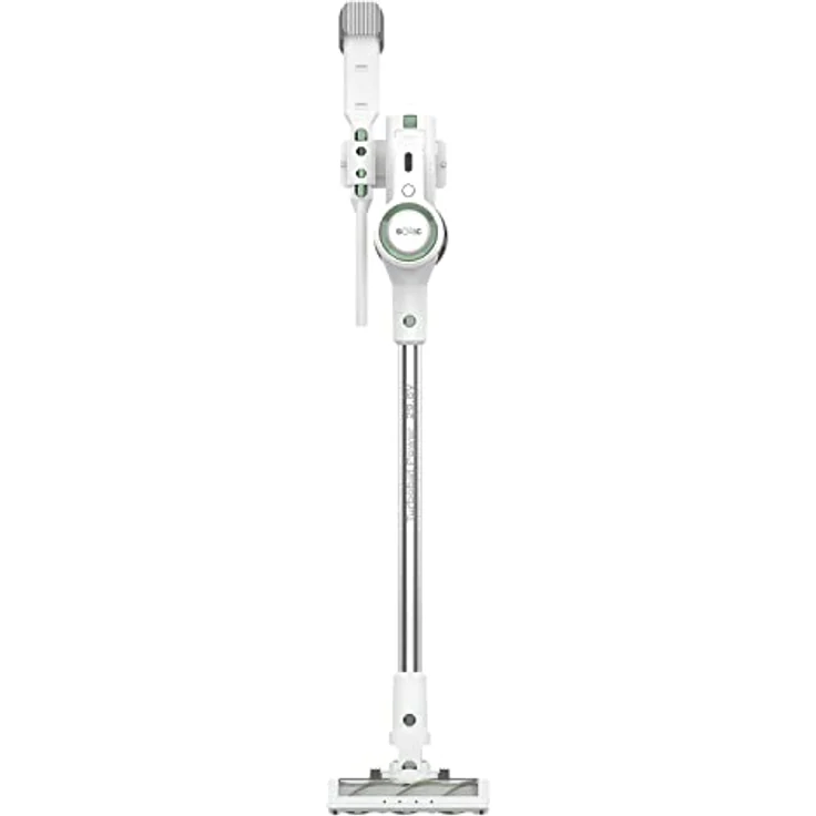 Solac AS2505 Turbobat Power, Besenstaubsauger mit Tierhaarbürste, weiß – Bild 1
