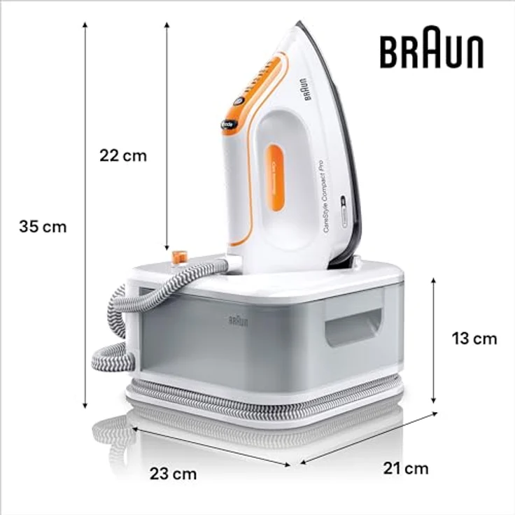 Braun New CareStyle Compact Pro IS2561WH Dampfbügelstation – Bild 3