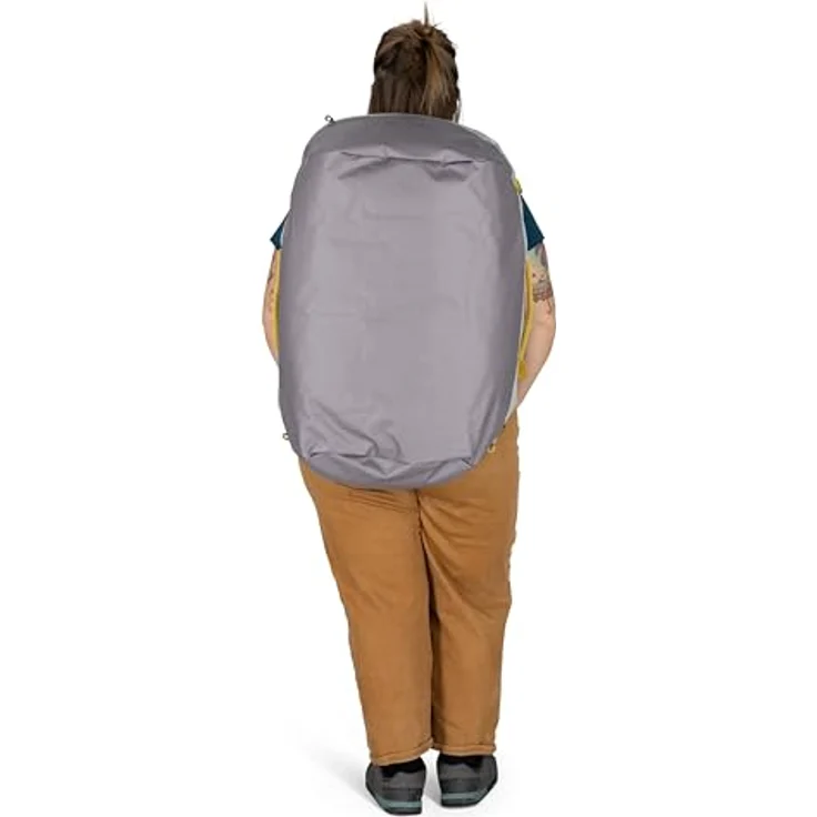 Osprey Transporter 65, Weekender Reisetasche aus 100% Nylon, 41 cm x 30 cm x 68 cm, frostige Minze-Soundwave Grau – Bild 12