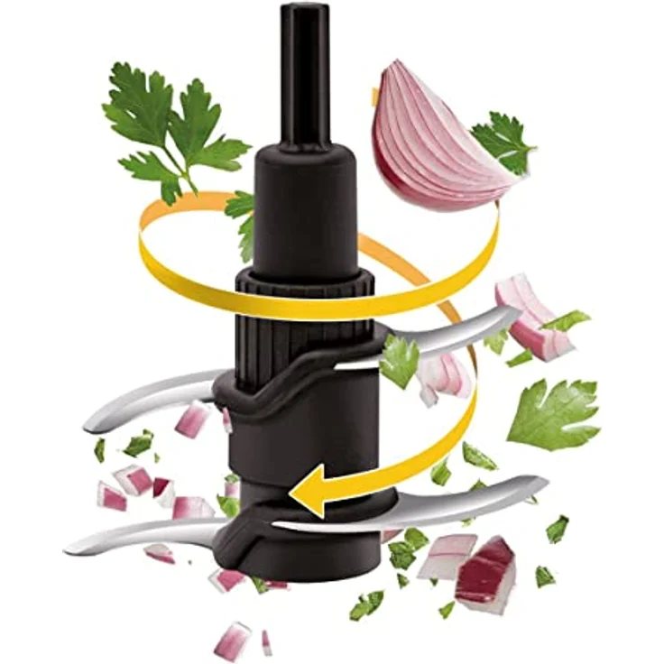 Tefal MB450B, Standmixer, Transparent, Weiss – Bild 4