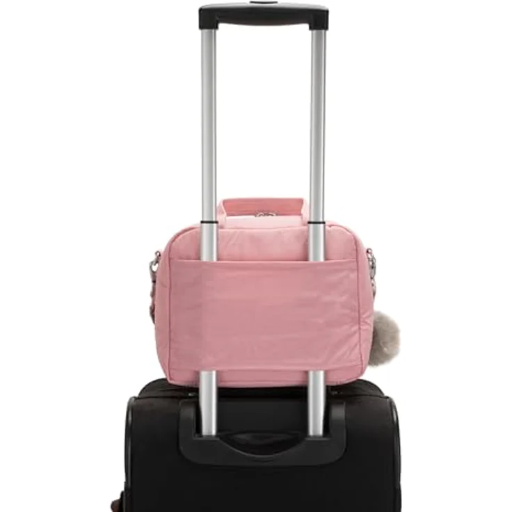 Kipling Miyo Brotdose 25 cm, Lunchbox mit isoliertem Hauptfach, leicht abwischbar, Band für Trolley - Kipling Lunchbox in Violett – Bild 6