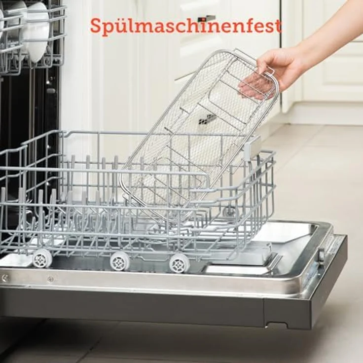 Cosori Bratrost für DualBlaze TwinFry, Röstgestell aus Edelstahl für Heißluftfritteuse, spülmaschinenfest, ideal für Pommes & Hähnchen – Bild 6
