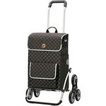 ANDERSEN Einkaufstrolley - Treppensteiger Royal Shopper Tamo anthrazit 51 L Hackenporsche,Reflektor,Thermo, Aluminium, klappbar, Räder abnehmbar,