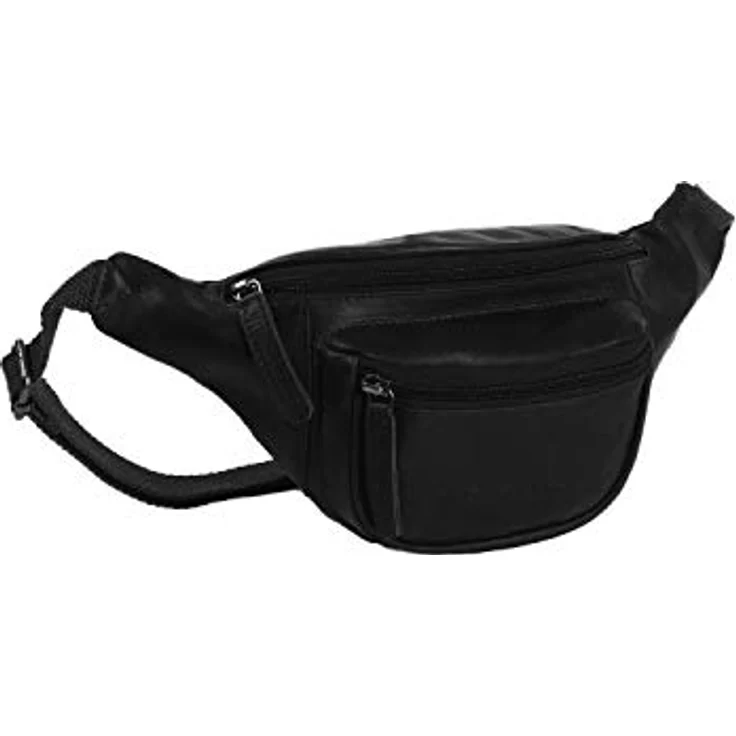 The Chesterfield Brand Wax Pull Up Gürteltasche, Leder 22 cm x 6 cm x 14 cm, schwarz – Bild 1