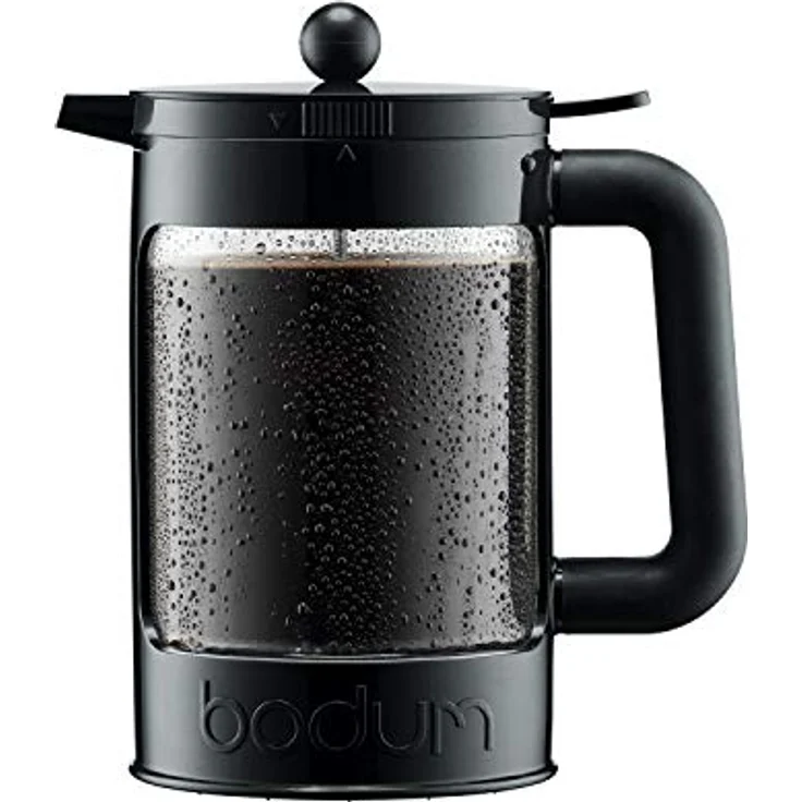 Bodum k11683 ? 01 Bean Kaffeebereiter Eiskaffee Kunststoff schwarz 12,5 x 20 x 22,7 cm 1,5 l – Bild 2
