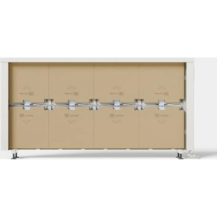 Thermotec AeroFlow Elektroheizung MAXI 2450 mit FlexiSmart-Regler, 2450 W, reinweiß (HFL007), Konvektor – Bild 5