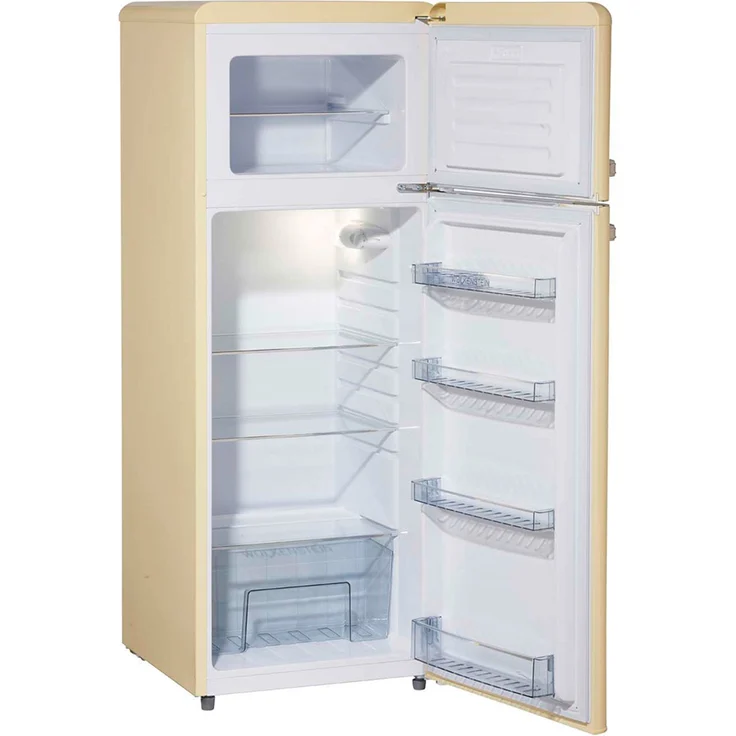 Wolkenstein GK212.4RT SC Kühl-Gefrierkombination, freistehend, cremefarben, NoFrost, LED, Breite 54.5 cm – Bild 6